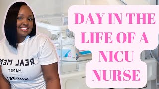 Day In The Life Of A NICU Nurse 12 Hour Shift  NICU RN [upl. by Alyak]