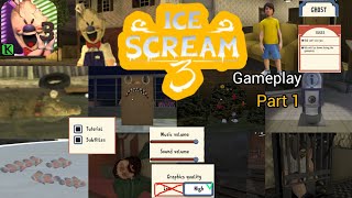 rod has a crocodile   ice scream 3 12 gameplay [upl. by Yentihw]