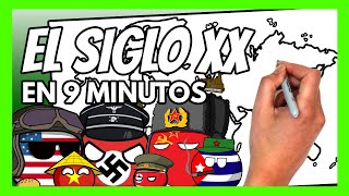 ⭐ La HISTORIA del SIGLO XX en 10 minutos⭐ El resumen definitivo [upl. by Ayn]