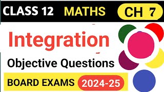 class 12 maths chapter 7 objective question 2025 MATHSSIR2023 [upl. by Koblick]