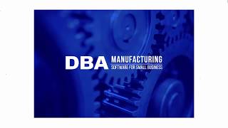 The DBA Difference  by DBA Manufacturing Software [upl. by Nikolia351]