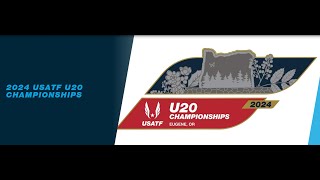 Crazy Kick USATF U20 Championships 1500m Finals  Trent McFarland [upl. by Ytiak]