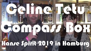 Celine Tetu from the Compass Box Whisky Company at the Hanse Spirit 2019 in Hamburg with WhiskyJason [upl. by Amend]