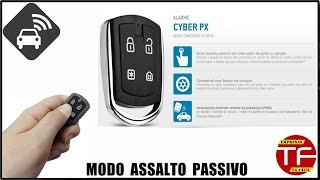 Modo assalto passivo no alarme Cyber Px Pósitron [upl. by Assilen]