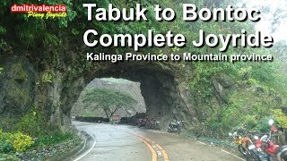 Pinoy Joyride  Tabuk to Bontoc Road Complete Joyride Kalinga  Mt Province Drive [upl. by Orpha]