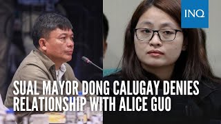 Sual Mayor Dong Calugay denies relationship with Alice Guo [upl. by Frymire]