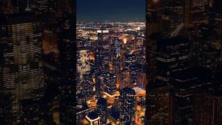 😍 Beautiful Chicago city in night 😍 [upl. by Eirelam]