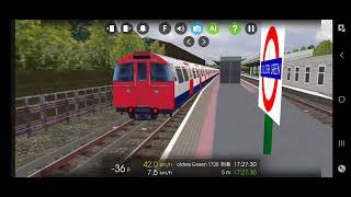 Hmmsim 2 London Underground Northern Line From Edgware to Kennington [upl. by Uriel]