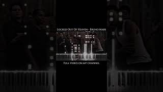 Locked Out Of Heaven  Bruno Mars piano cover by Longyin [upl. by Faustus]