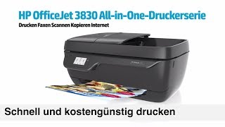 Tinten Multifunktionsgerät HP Officejet 3831 [upl. by Wernick]