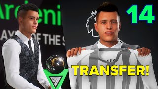 24 YILLIK SÖZLEŞME ARDENINHO TRANSFER OLDU  FC 25 ARDEN OYUNCU KARİYERİ 14 [upl. by Adirf525]