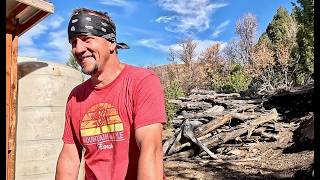 GETTING AHEAD LAST MINUTE CuttingSpittingstacking FIREWOOD 🪵 [upl. by Catina]