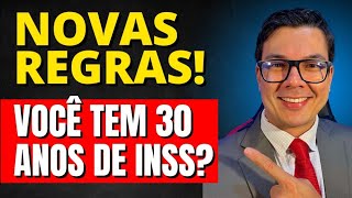 APOSENTADORIA LIBERADA 2024 VOCÊ TEM 30 ANOS DE INSS [upl. by Sansone399]