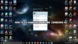 How To Fix Hamachi Problems  Windows 10 [upl. by Nomrac]