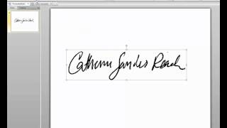 How to Create a Transparent Signature Stamp for Adobe Acrobat X [upl. by Llenyt]