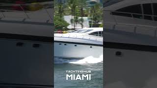 Check out this Mangusta 108 yacht [upl. by Jonina]