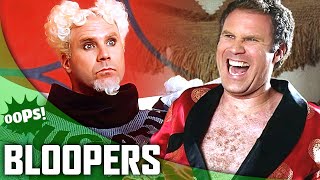 WILL FERRELL  Hilarious and Epic Bloopers Gags and Outtakes Compilation [upl. by Assiran92]