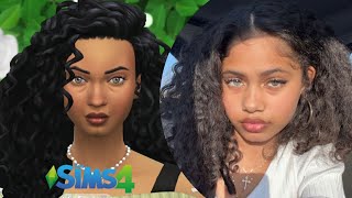 Turning my sims into pretty pinterest girl   SIMS 4 CHALLENGE Pt II [upl. by Enitsugua]