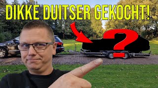 Klant koopt op goed vertrouwen een dikke Duitse bolide  Emiels werkvlog 17 [upl. by Nollahs]