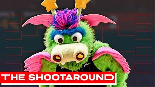 Which NBA Mascots Win in a Fight BRACKET  The Shootaround S5E4 [upl. by Anialram]