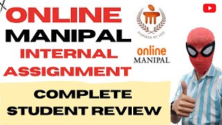 ONLINE MANIPAL INTERNAL ASSIGNMENTS COMPLETE STUDENT REVIEW [upl. by Ko]