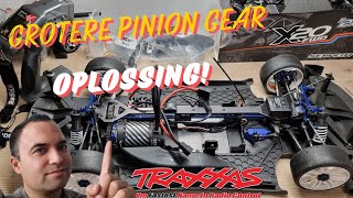 Traxxas Xo1 8s 39T Pinion Gear Installeren [upl. by Nosna]