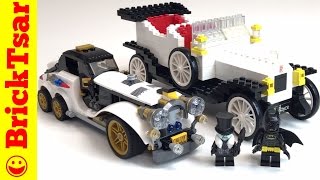 LEGO BATMAN MOVIE 70911 The Penguins Arctic Roller Set Review and Comparison [upl. by Anawit]