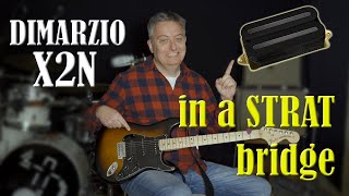 Stratocaster with Dimarzio X2N [upl. by Raquela134]