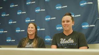 UCLA Water Polo NCAA Presser  Anna Pearson amp Taylor Smith May 11 2024 [upl. by Alisan]