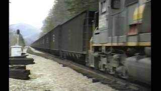 CSX Blue Ridge Sub April 1988 [upl. by Kimble]