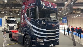 New Scania S 660 V8 2024 50Years Aniversary Reveal at Transpotec Logitec 2024 Fiera Rho [upl. by Shevlo794]