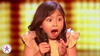 Celine Tam  ALL Performances Americas Got Talent 2017 [upl. by Ahsha55]