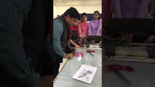 Printmaking day in fine art college kuk printing printmarketing fineart minivlogs drawing [upl. by Ferne]