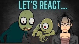 A New Generation  Lets React Salad Fingers Episode 13 Harvest [upl. by Atibat802]