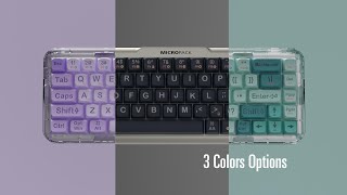 🌟 Discover the quietest click with MICROPACKs K168WM wireless mechanical keyboardMicropack [upl. by Albarran]