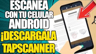 ESCANEAR un DOCUMENTO con el CELULAR  SUPER APP PARA ESCANEAR DOCUMENTOS CON LA CAMARA DE TU CEL 📱✅ [upl. by Ayal270]