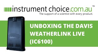 Unboxing the Davis WeatherLink Live IC6100 [upl. by Auhsot]