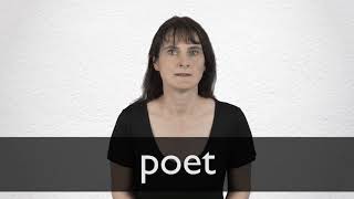 How to pronounce POET in British English [upl. by Roselani]