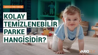 Kolay Temizlenebilir Parke Hangisidir VarioClic Evine Temizlik [upl. by Kammerer]