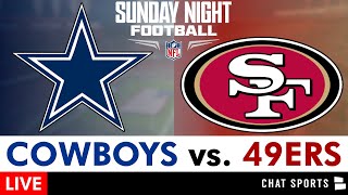 Cowboys vs 49ers Live Streaming Scoreboard PlayByPlay Highlights  NFL Week 8 SNF On NBC [upl. by Ibby615]