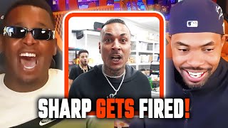 BOF Reacts To Sharp Getting Fired From No Jumper [upl. by Heyra746]