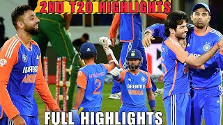 India vs Southafrica 2nd T20 Match Full Highlights 2024 IND vs Sa Ist T20 Full Highlights SA WON [upl. by Gibrian]