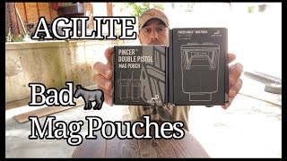 Agilite Pincer 556223 Pouch and Pincer Double Pistol Mag Pouch [upl. by Argent]