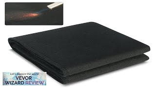 VEVOR Carbon Felt Welding Blanket 27quot x 12quot Flame Retardant Welding Blankets Review [upl. by Vernen]