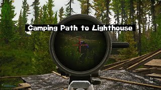 How to Extract Camp Path to Lighthouse on Shoreline  Escape from Tarkov [upl. by Paquito]