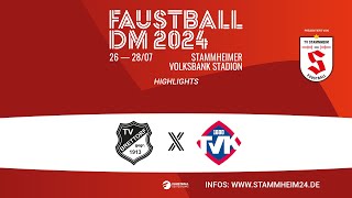 HIGHLIGHTS Faustball DM 2024  Viertelfinale 2 TV Brettorf  TV 1880 Käfertal [upl. by Leinto825]