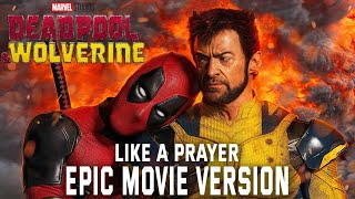 Like a Prayer  Deadpool and Wolverine Epic Movie Version [upl. by Sudnac]