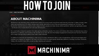 YouTube Networks  How To Join Machinima [upl. by Euqcaj]