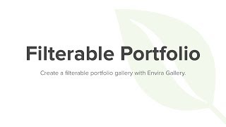 How to Create a Filterable Portfolio in WordPress [upl. by Eimrej575]