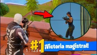 El Disparo MÁS Lejano de SNIPER  Fortnite Battle Royale [upl. by Demah916]